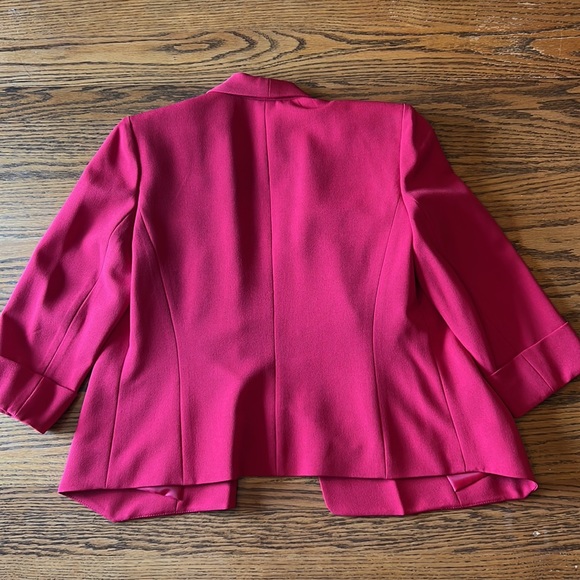 JONES STUDIO RED OPEN BLAZER - Picture 4 of 5